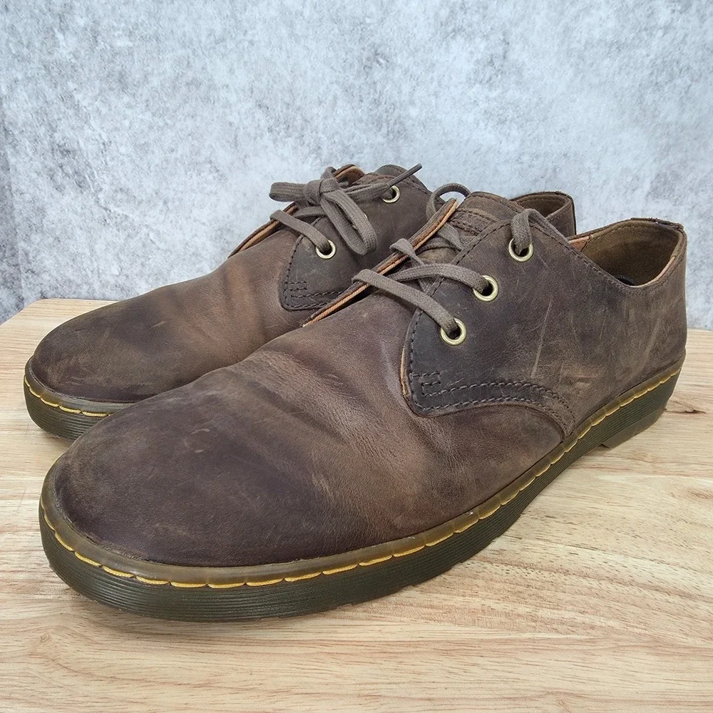 Dr. Martens Coronado Mens 13 Brown Leather Casual Oxford Shoes AirWair 16592201